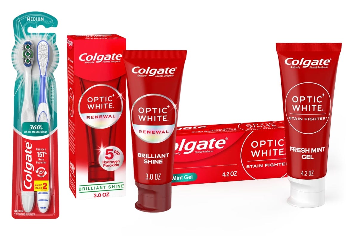 3 Colgate Products