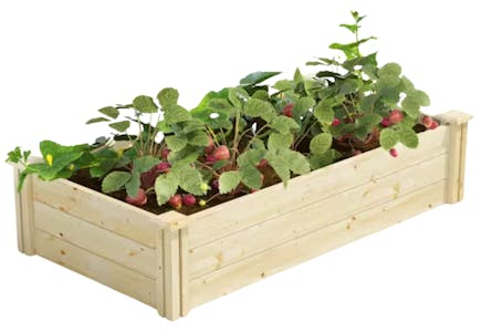 Greenes Fence Pine Garden Bed