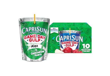 Capri Sun Game Day Gulp 10-Pack
