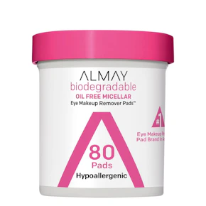 2 Almay Eye Makeup Remover Pad Jars