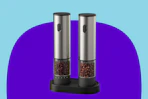 Electric Salt and Pepper Grinder Set