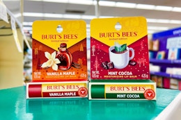 Burt's Bees Holiday Lip Balm, as Low as $0.89 at CVS card image