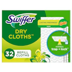 2 Swiffer Sweeper Dry Cloth Packs