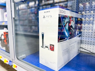 walmart spiderman ps5 on shelf