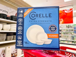 Corelle 16-Piece Dinnerware Set for $37.99 at Target — Won’t Last Long card image