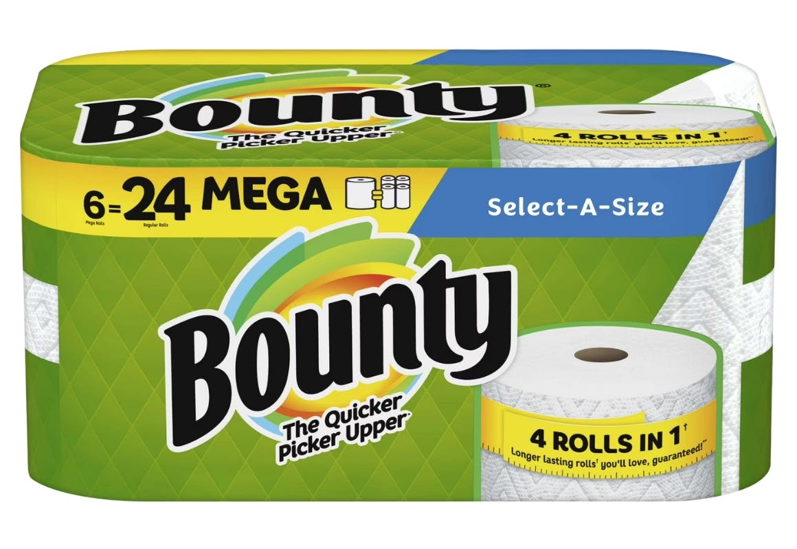 Bounty Paper Towel Mega Roll 6-Pack