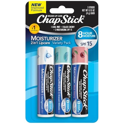 ChapStick Lip Balm 3-Pack