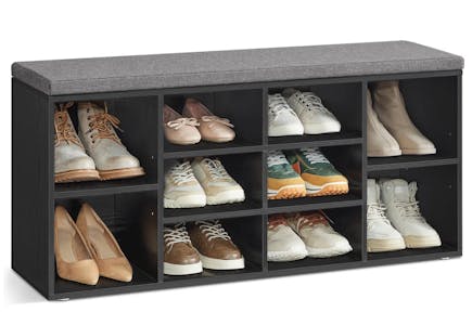 Ebern Designs Shoe Storage Bench