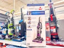 bissell powerforce vacuum on shelf and in box at walmart