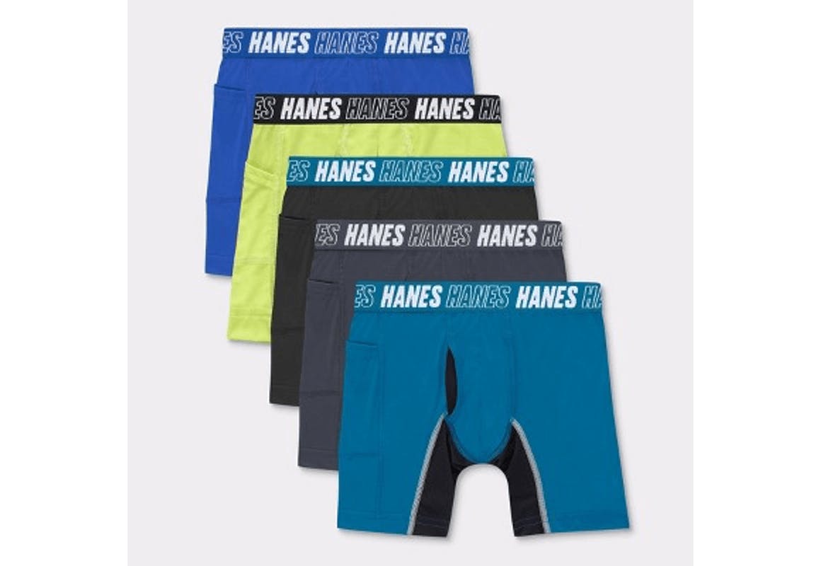 Hanes Moves Kids' Boxer Briefs Set