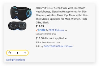sleep mask bluetooth
