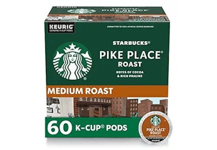 2 Starbucks K-Cup Coffee Pods