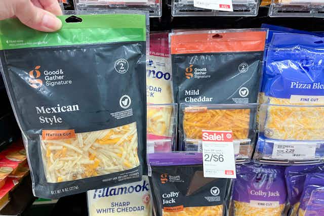 Good & Gather Signature Cheese: Get 2 for $3.99 at Target card image