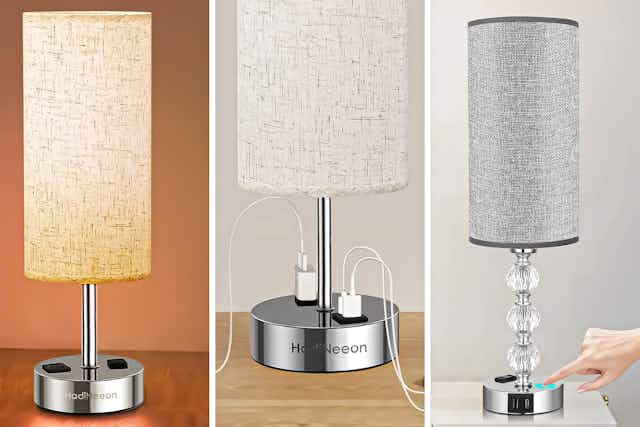 Dimmable Touch Lamps, Starting at Just $20 at Walmart (78% Off) card image