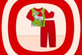 The Grinch toddler pajama set