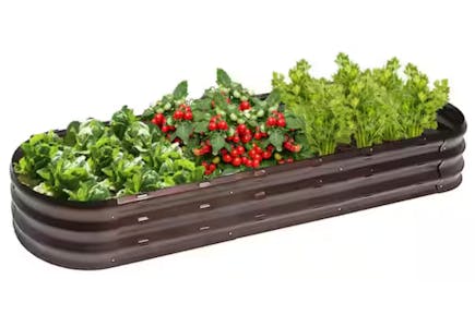 LuxenHome Garden Bed