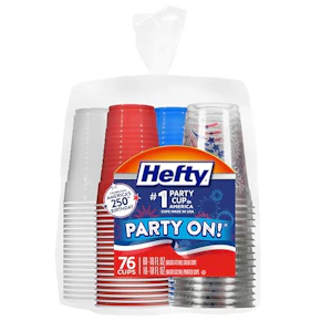 Hefty Party On Disposable Cups