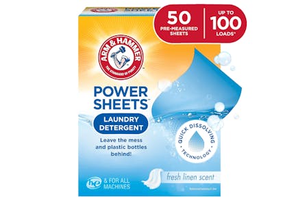 Arm & Hammer Power Sheets Laundry Detergent