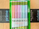 Ticonderoga pastel pencils on prime box