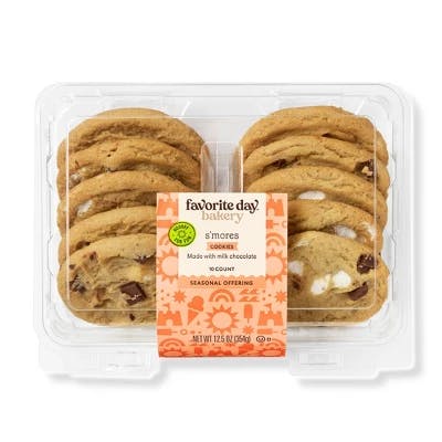 2 Favorite Day S'mores Cookies Packs