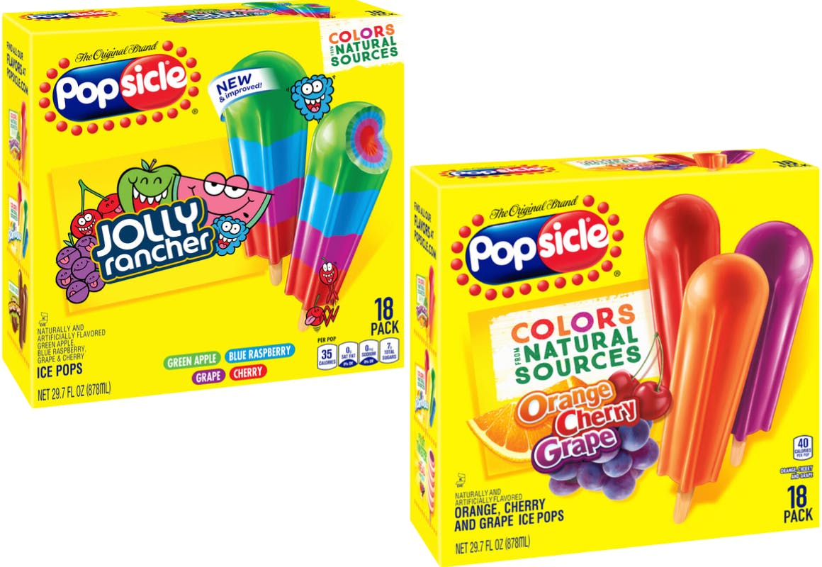 2 Popsicle Ice Pop Boxes