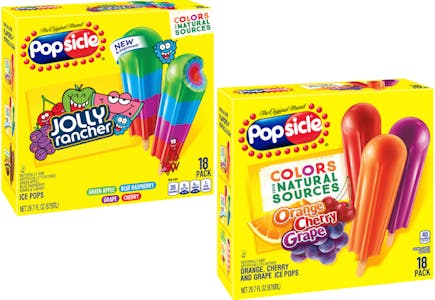 2 Popsicle Ice Pop Boxes