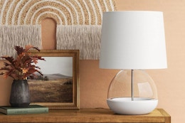 Large Lamp on Clearance for $20 or Less at Target card image