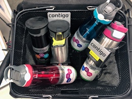 2-Pack Contigo Water Bottles $9 and $15 Bubba Tumbler on Amazon 