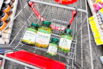 nature's bounty vitamins in a cart