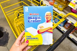 Mr. Clean Magic Erasers, Only $1.50 at Dollar General card image
