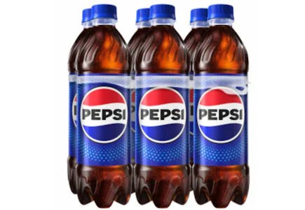 Pepsi Soda 6-Pack