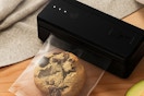 sealer sealing up a cookie in a bag