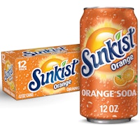 Sunkist Orange Soda 12-Pack