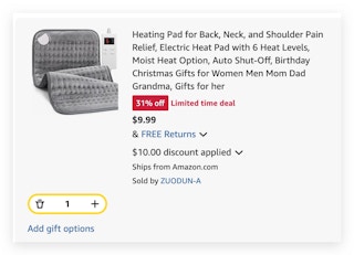 Heating Pad for Back