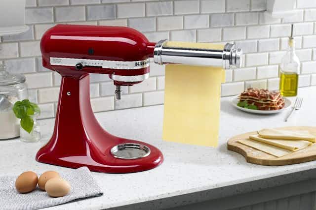 KitchenAid Pasta Roller Attachment, Only $41 on Amazon card image