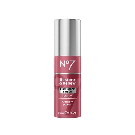 No7 Restore & Renew Face & Neck Serum
