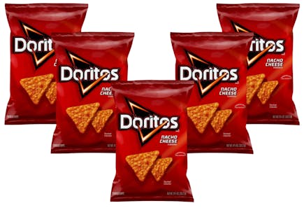 5 Doritos Chips Bags