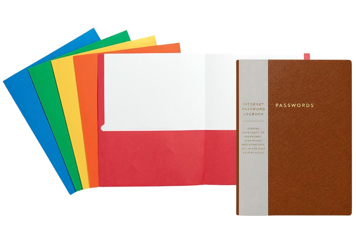 1 Eccolo Journal + 1 Folder