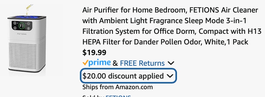 ss air purifier