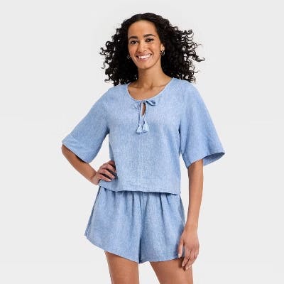 Universal Thread Women's Peasant Top