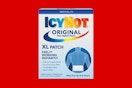 a box of icy hot patches