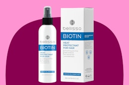 Biotin Heat Protection Hair Spray Drops to Only $7.99 With Amazon Coupon card image