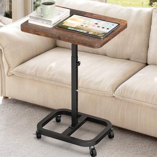 Adjustable Mobile TV Tray Table