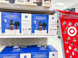 Get a Nespresso Vertuo Pop+ Iced Coffee Bundle for $100.69 at Target card image