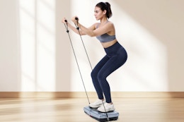 This $200 Vibration Plate Exercise Machine Is Just $85 on Amazon card image