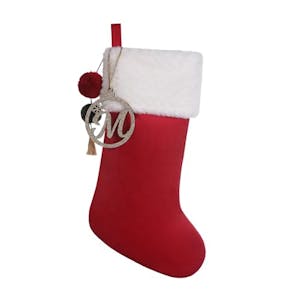 Personalized Initial Christmas Stocking