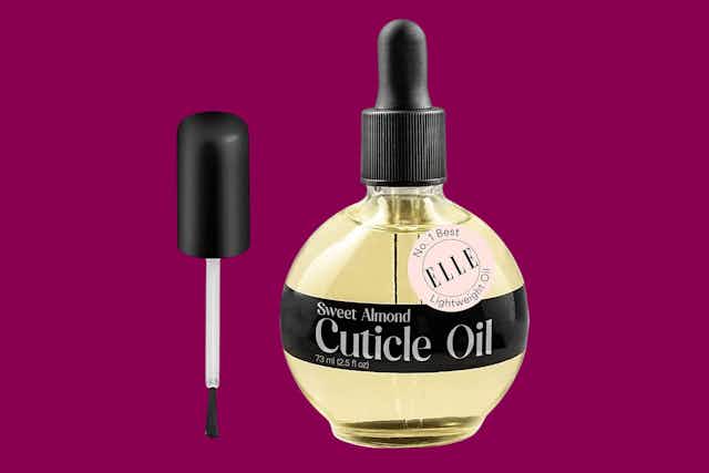 Sweet Almond Cuticle Oil, as Low as $6.59 on Amazon card image