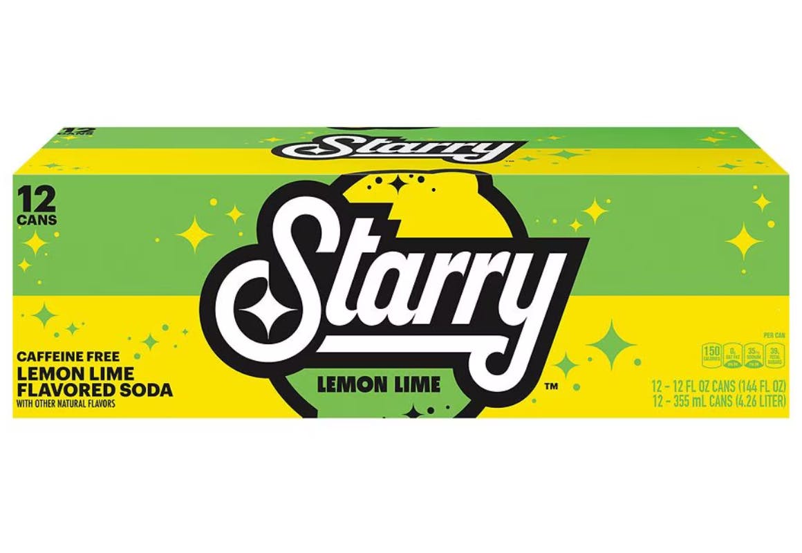 3 Starry Soda 12-Packs