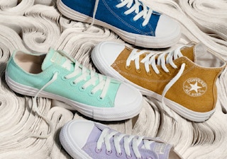 converse high-top and low-top classic chuck taylor shoes in various colors
