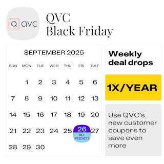 QVC Black Friday — September 2025